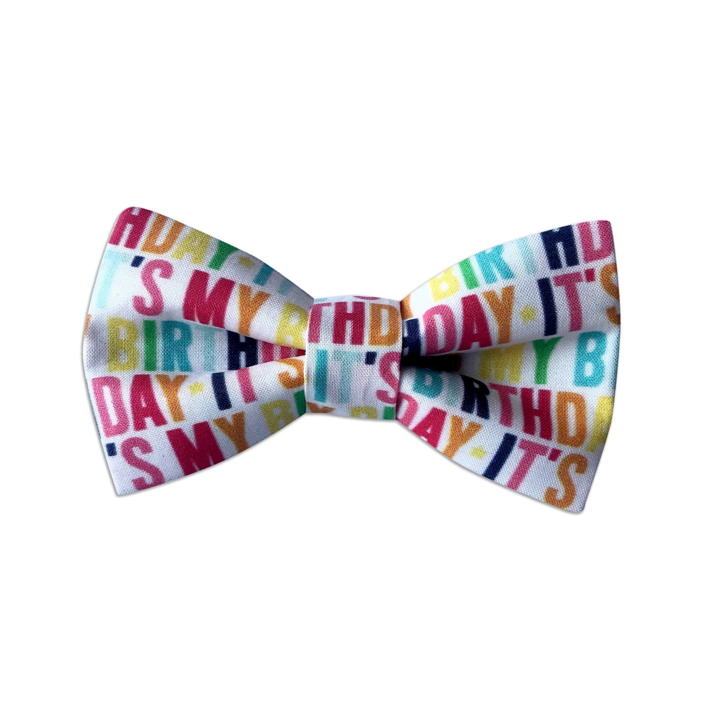 Birthday Dog Collar Bow Tie