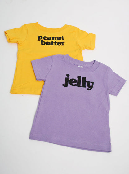 Peanut Butter + Jelly (2-Pack) Dog Tee