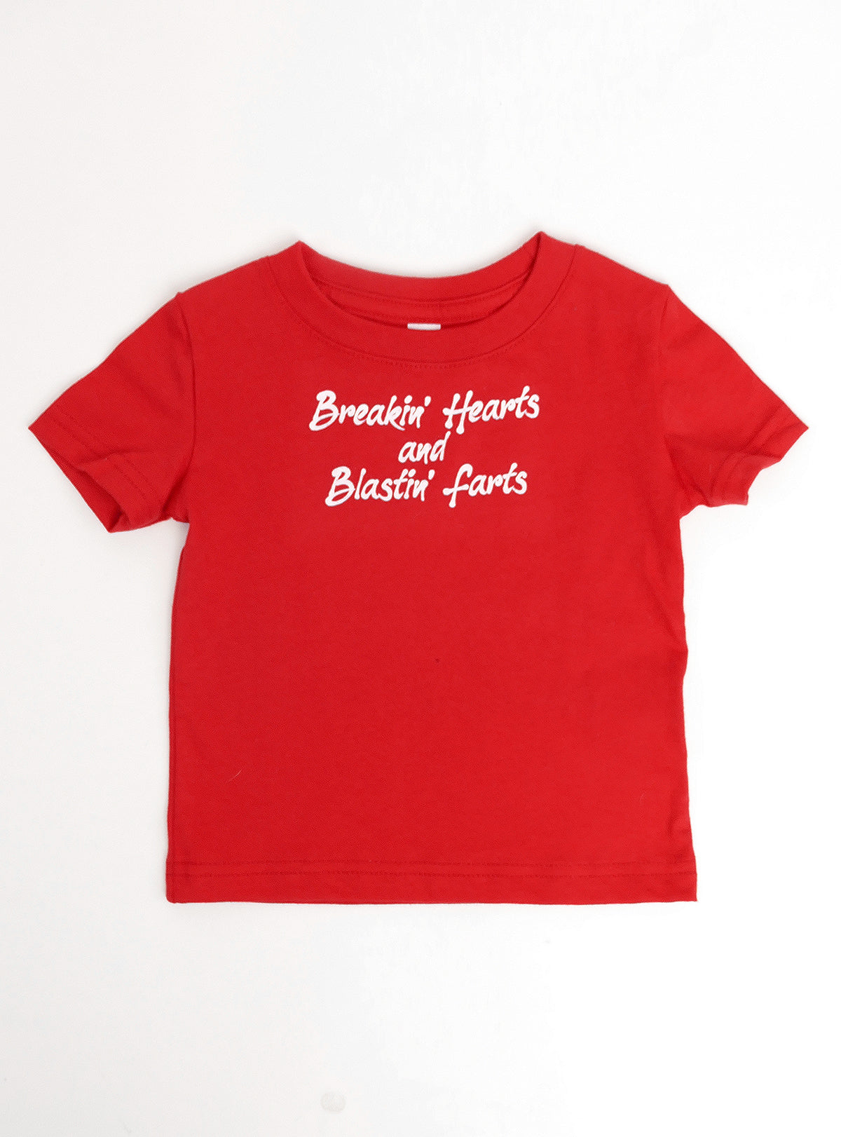 Breakin' Hearts & Blastin' Farts Dog Tee