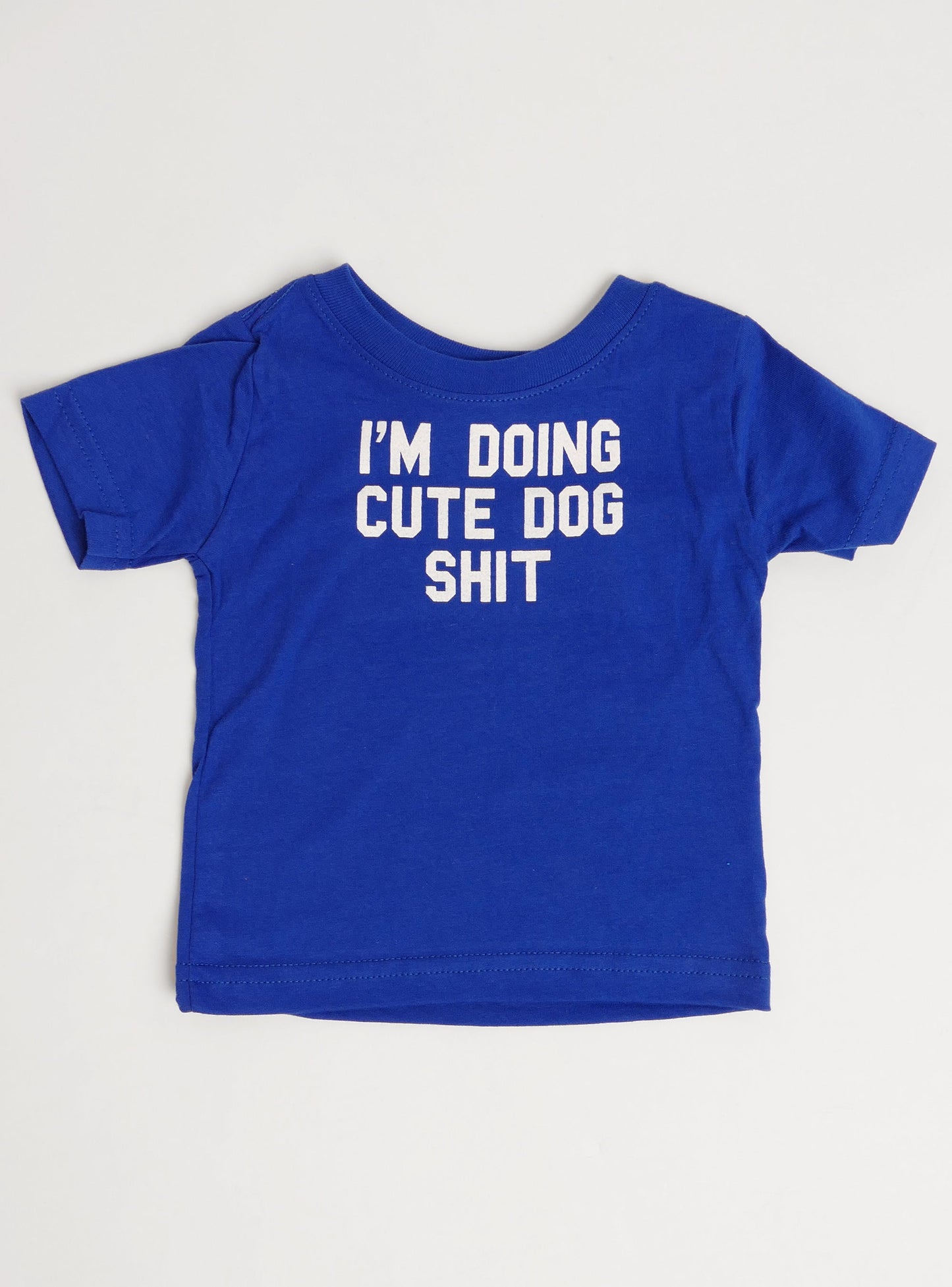 I'm Doing Cute Dog Stuff Dog Tee