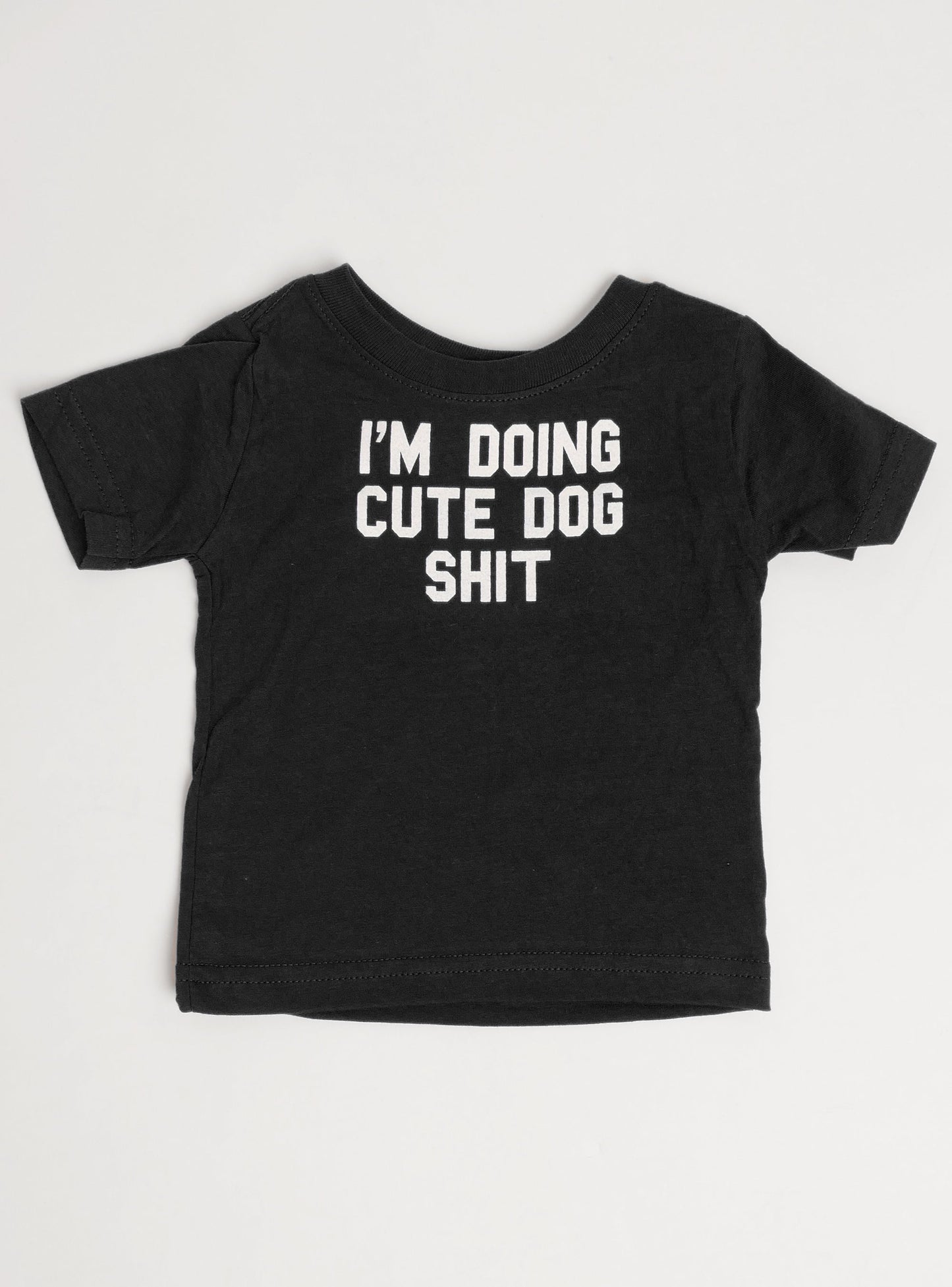 I'm Doing Cute Dog Stuff Dog Tee