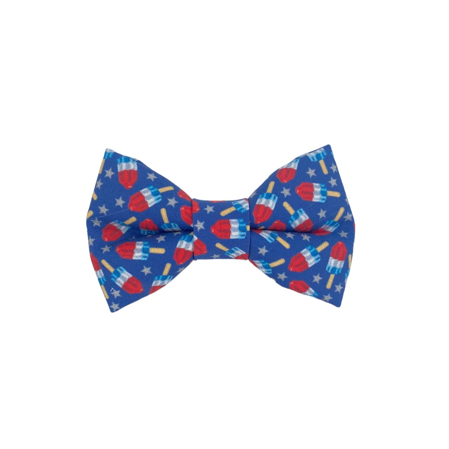 Bomb Pop Dog Collar Bow Tie